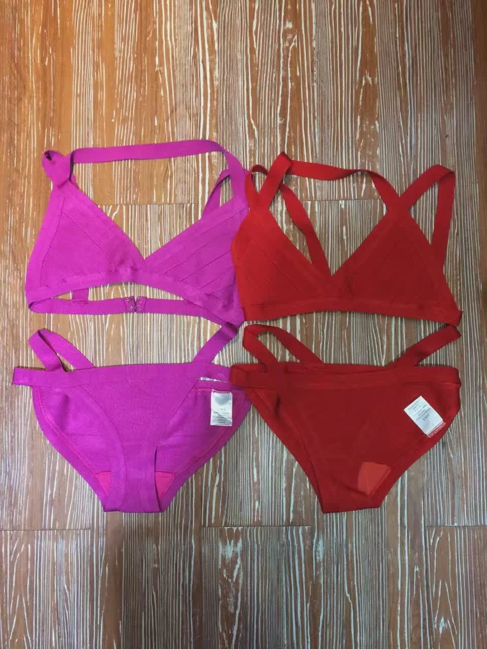 Женский раздельный купальник из двух предметов облегающие бикини на бретелях