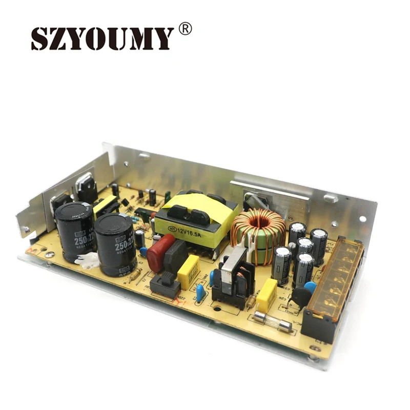 

Single Output Switching Power Supply 12V 16.7A 200W Transformer 110V 220V AC To DC 12 V SMPS For Electronics Led Strip Display