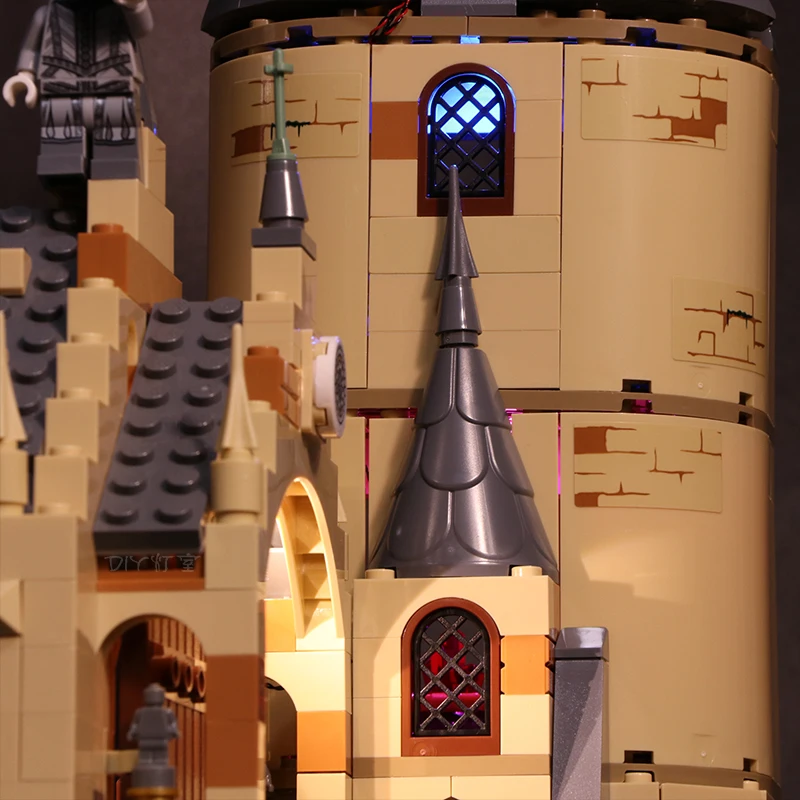 Светильник кой для Lego 75954 Гарри кино совместимый 16052 конструктор Хогвартс Great Hall