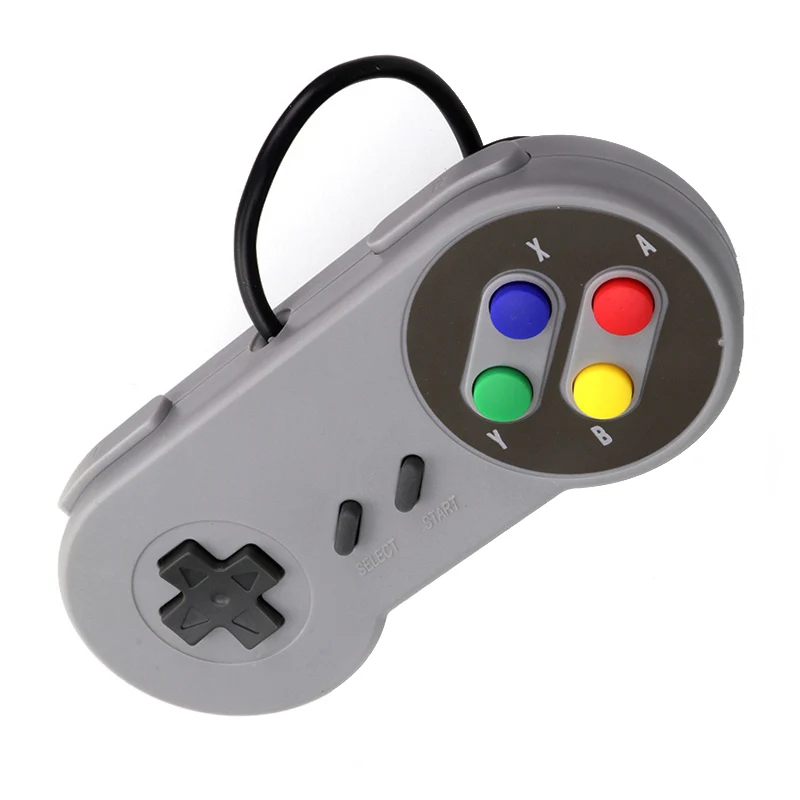 2 шт. USB контроллер игрового джойстика геймпад для Nintendo SNES Windows PC компьютер