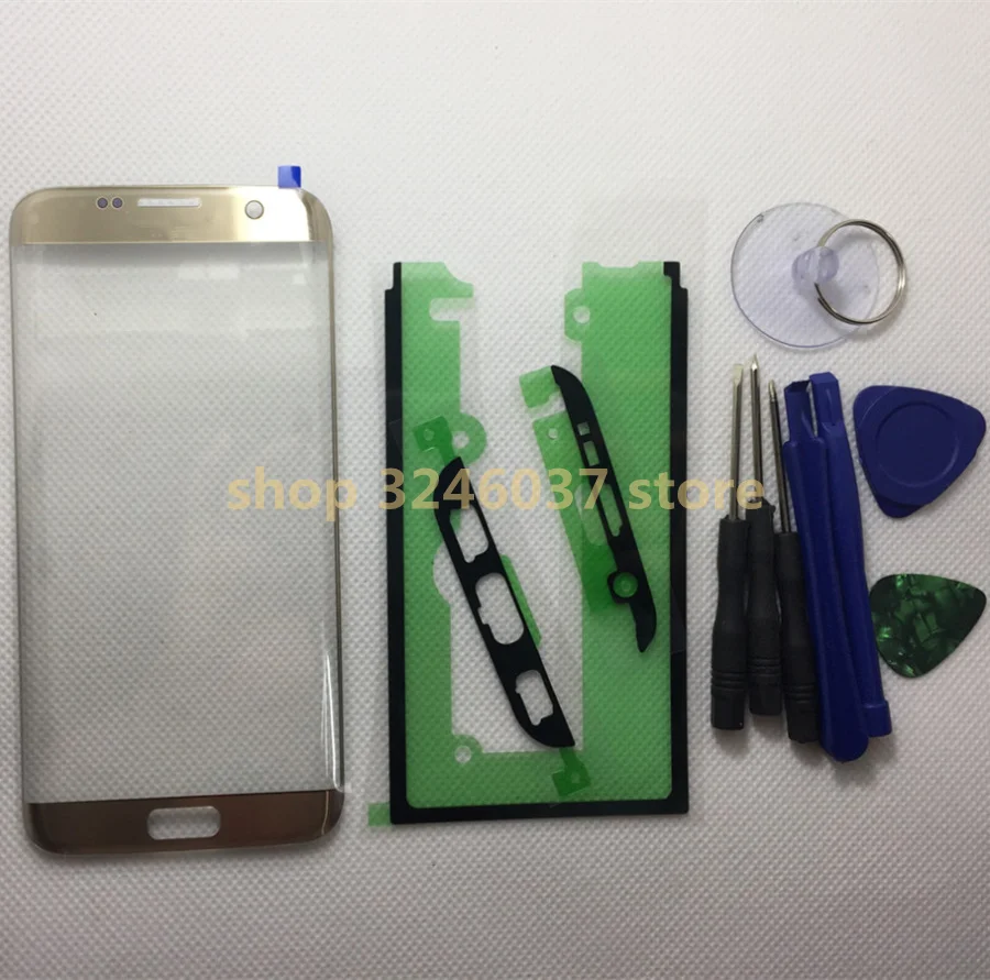 Сменное внешнее стекло для samsung galaxy s7 Edge G935 G935F сенсорный ЖК экран переднее