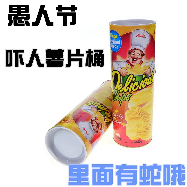 Картофельные чипсы чтобы змейка толкала людей змея из чипа волшебные трюки