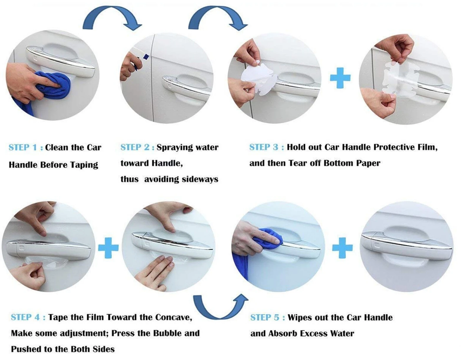 Защитная пленка на дверную ручку автомобиля наклейка для OPTIMA hyundai tucson 2016 2017 ix35 i30