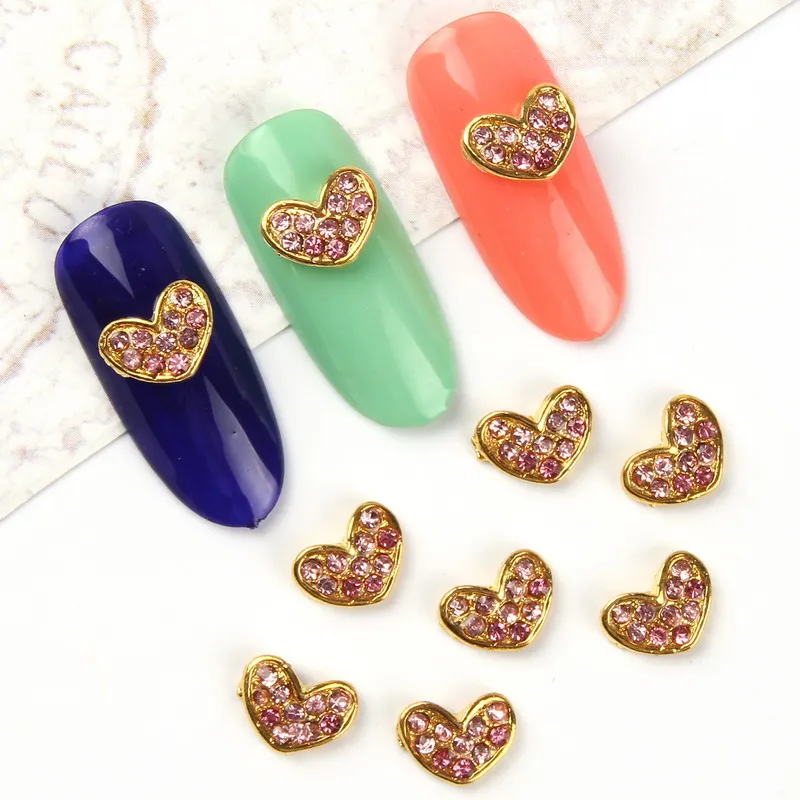 ELESSICAL 10pcs Bow Tie Nail Art Decoration 3D Charms Bowknot Lips Heart Women Jewelry Manicure DIY Supplies | Красота и здоровье