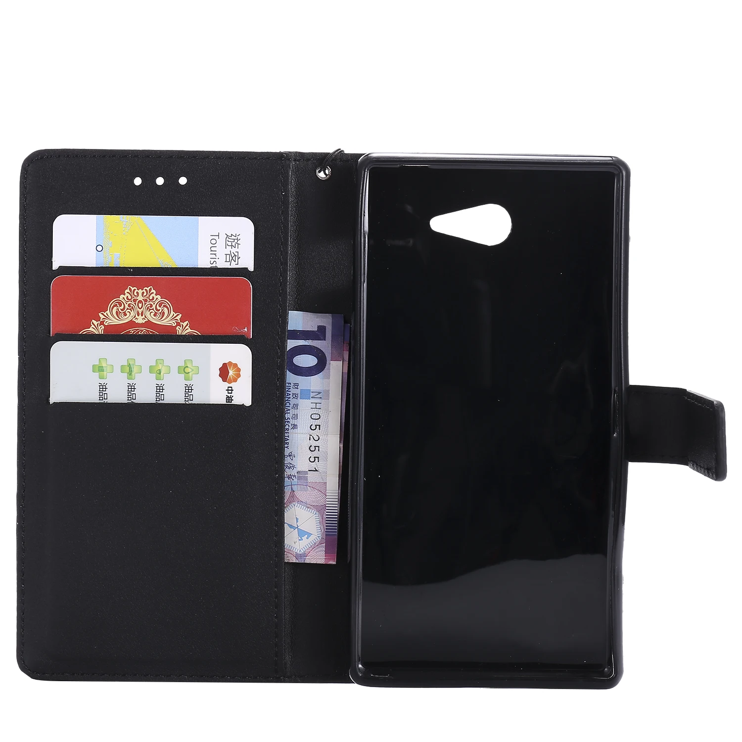 Чехол книжка для Sony Xperia M2 Aqua Dual S50H D2302 кожаный чехол телефона M2Aqua D2303 D2406 D2305 D2306
