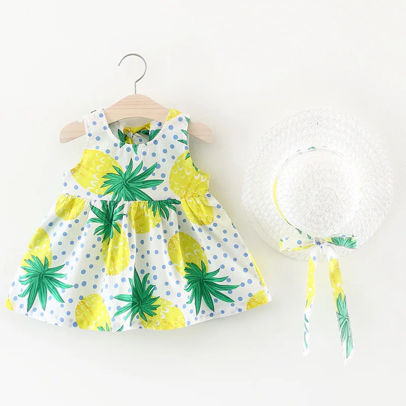 Summer Lovely Baby Kids Girl Dress Party Floral Print Tutu for Girls Clothes Dressescomfortablebeatifuidresss | Детская одежда и