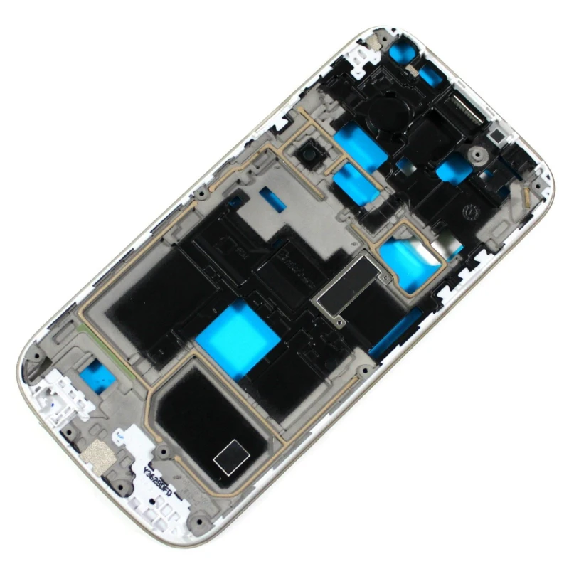 100% оригинальный новый передний корпус рамка для Samsung Galaxy S4 mini GT I9195 i9190 пластина