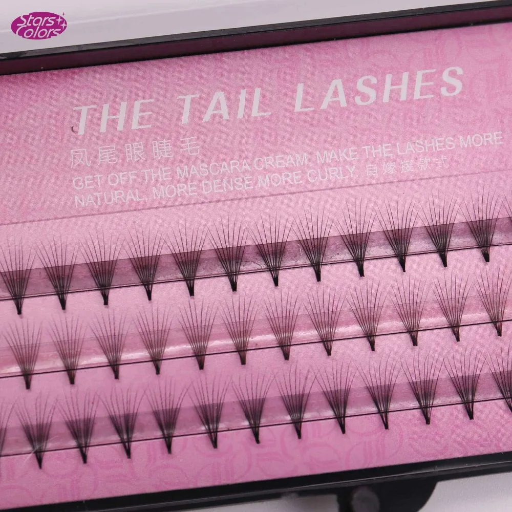 Новое поступление готовые объемные ресницы StarsColors 9D веер для наращивания ресниц 0