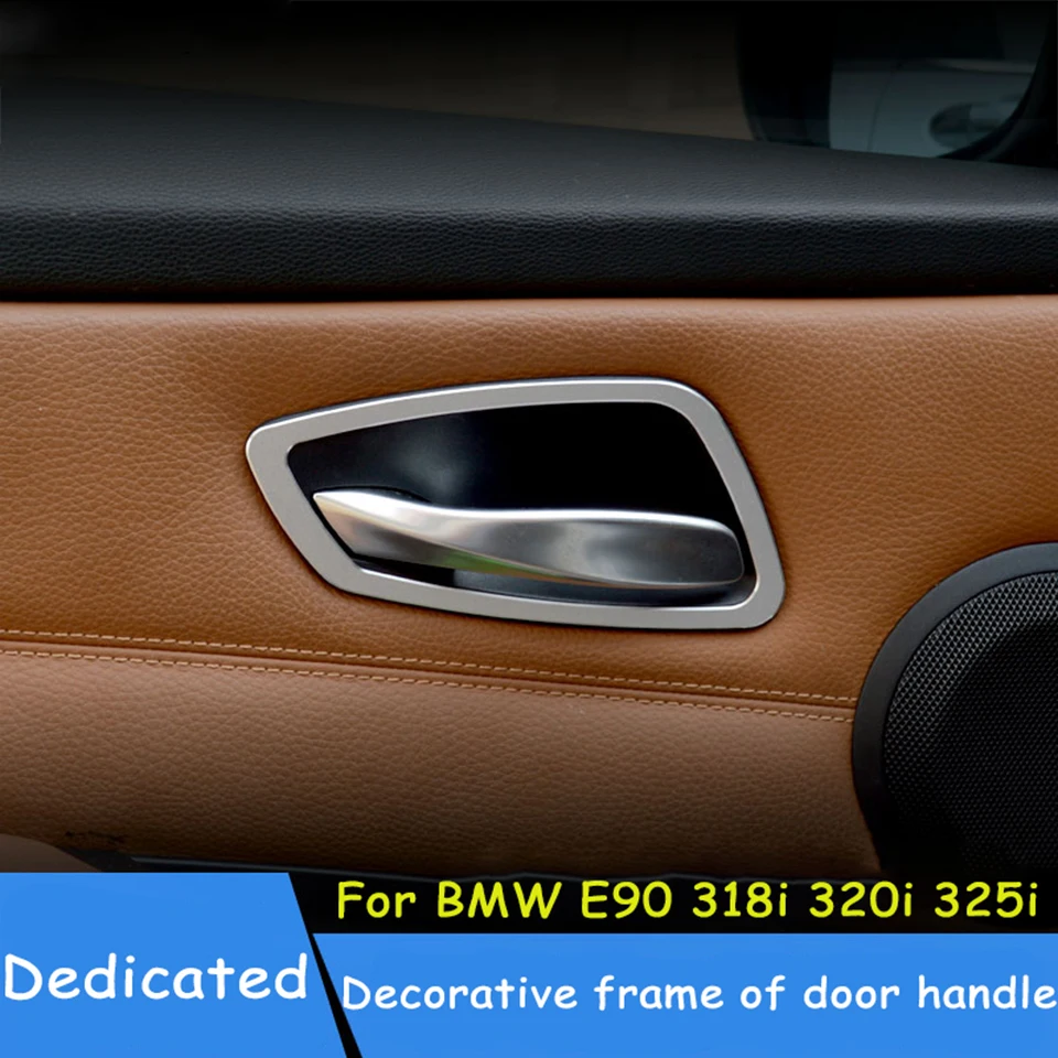 CNPARTS для BMW 3 серии E90 E91 E92 E93 Стайлинг автомобиля наклейки салона ручки двери