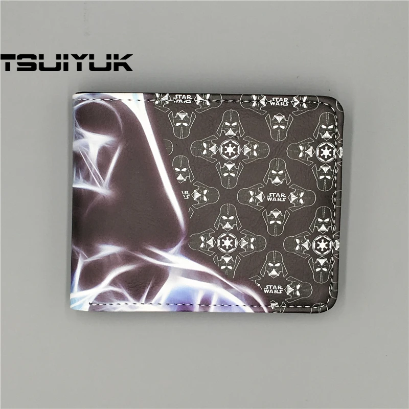 Хит продаж мужские кошельки с логотипом &quotЗвездные войны Дарт Вейдер&quot тонкий