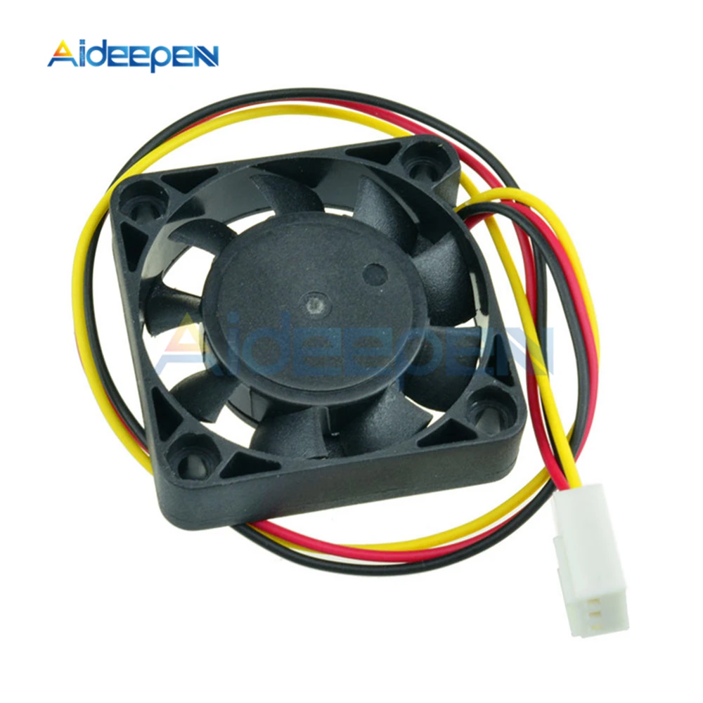 3Pin DC 12V Охлаждающие вентиляторы для ноутбуков кулер компьютера черный радиатор