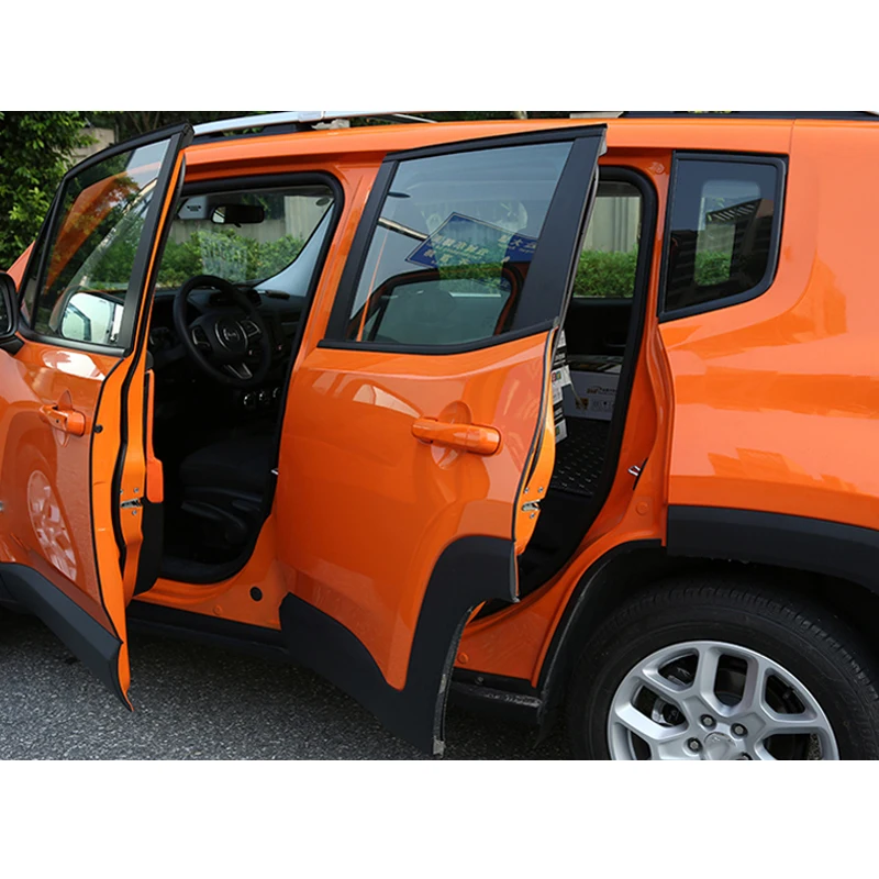 8M Crash Barries Strips For Jeep Renegade Compass Patriot Cherokee Grand SUV Black Car Styling Accessories | Автомобили и