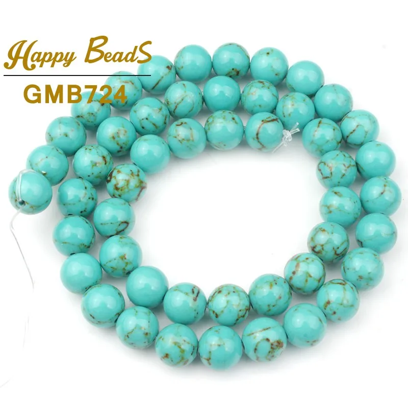 Бусины-шармы для бижутерии зеленые круглые бусины с отверстием россыпью