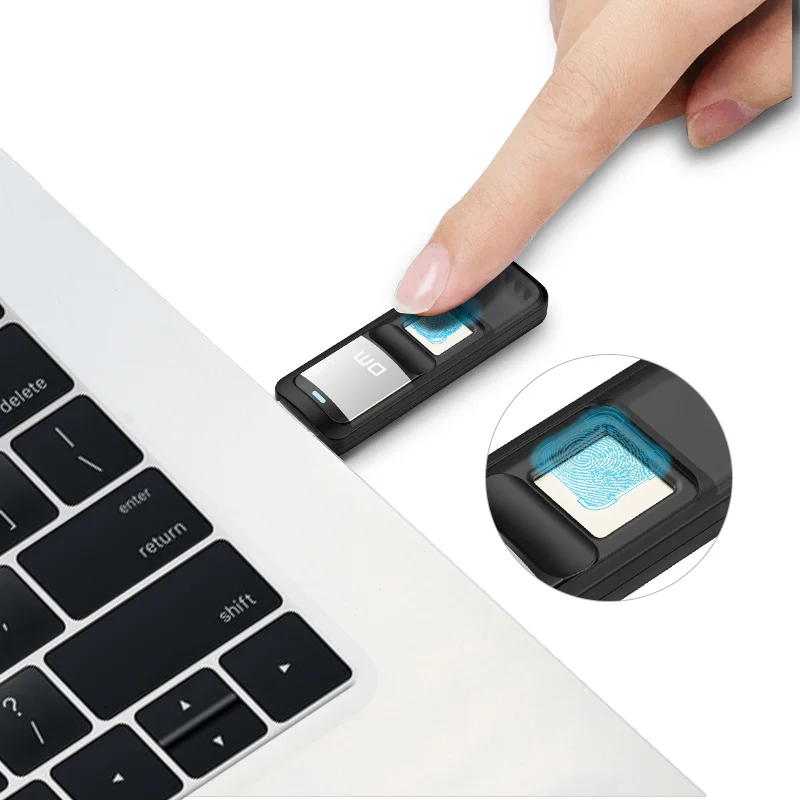 Сканер отпечатков пальцев зашифрованный безопасность USB3.0 флэш накопитель PD061 32