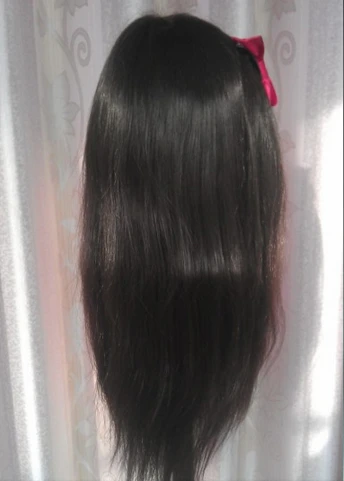 Голова манекена для стрижки и волос тренировочная голова с зажимом парика 21 дюйм