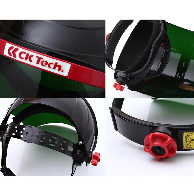 CK Tech. Защитная Сварочная маска шлем шлифовальные сварочные маски TIG дуговая сварочная крышка Анти-УФ светильник-вес безопасности сварочный щит