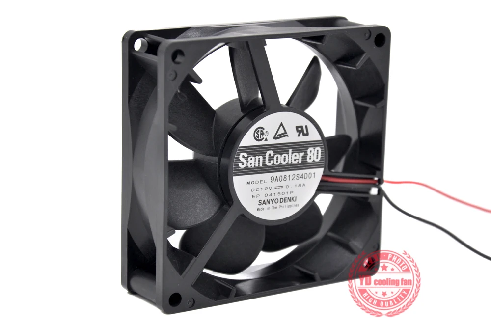 Новый SANYO DENKI SAN ACE 9A0812S402 12V 8025 8CM тихий охлаждающий вентилятор | Компьютеры и офис