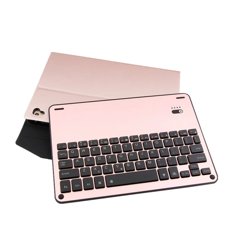 Для iPad 9 7 дюймов Новинка 2017 2018 A1822 A1823 ультра тонкий Bluetooth алюминиевый чехол для