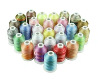 28 multi colors embroidery thread for machinehand embroidery quilting overlock seaming thread on any home machine by simthread