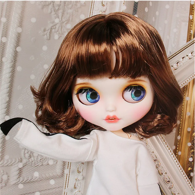 Кукла Blyth ICY DBS для серии № BL9158 кукла из коричневых волос с отверстиями рта и