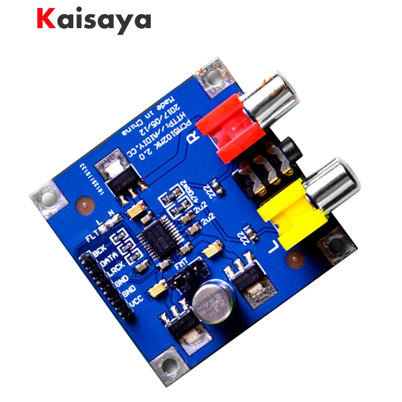 Новая версия PCM5102 PCM5102A DAC декодер I2S плеер для Hi Fi усилителя Raspberry Pi PK ES9023 F3 003|dac