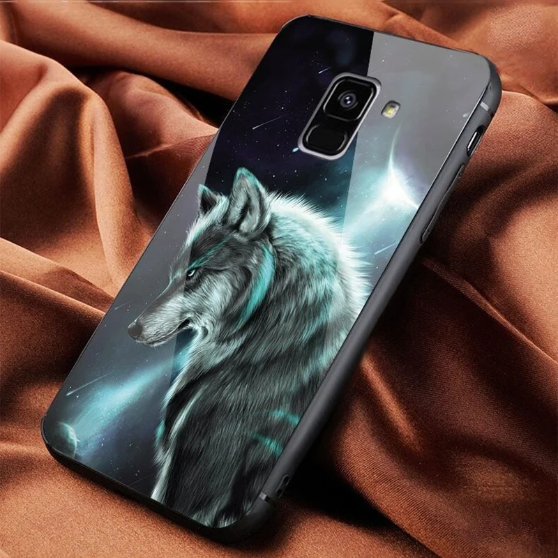 Светящееся Стекло чехол для Xiaomi Mi 9 8 A3 Lite A1 A2 задняя крышка Huawei P20 Honor play honor 10 v10 9X 8X 7X