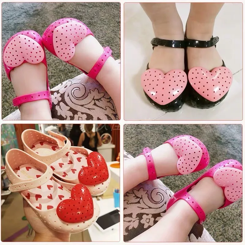 Mini Melissa Ultragirl Campana/2019 г. Новые летние Пластиковые туфли для девочек с бантом