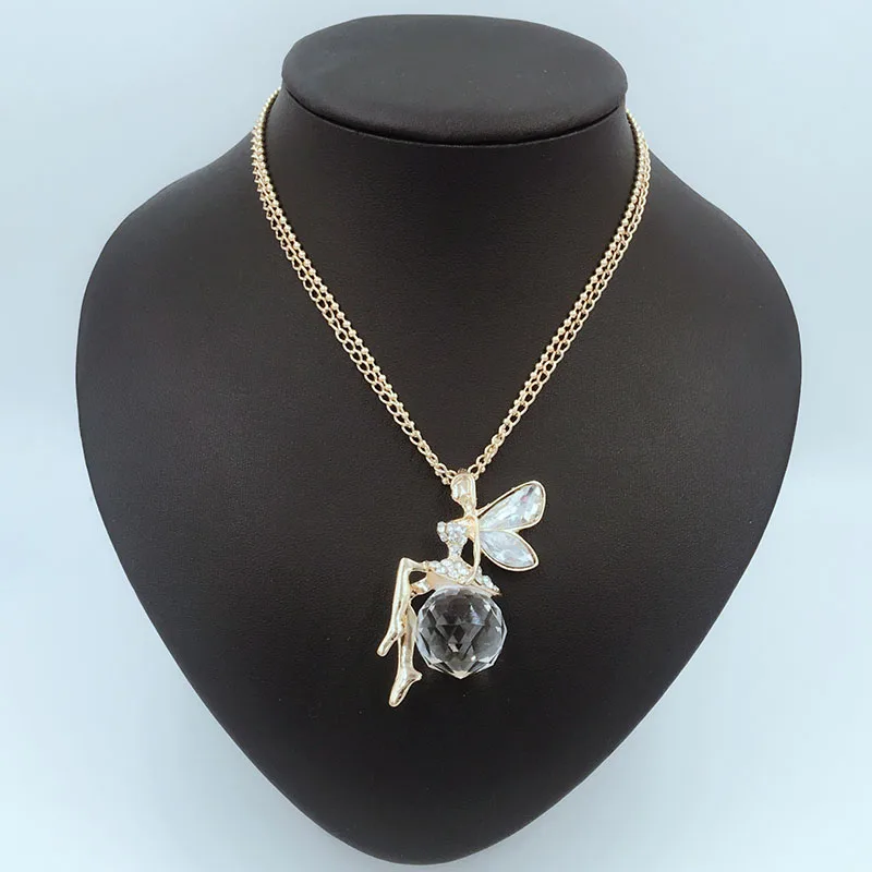 Pendent Necklace Women New 2016 For Party Chain Necklaces Figure Round Fashion Jewelry hot Gold Color Sweater | Украшения и