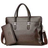 2021 luxury brand men briefcases top leather handbag man business office computer laptop bag classic male shoulder travel bags