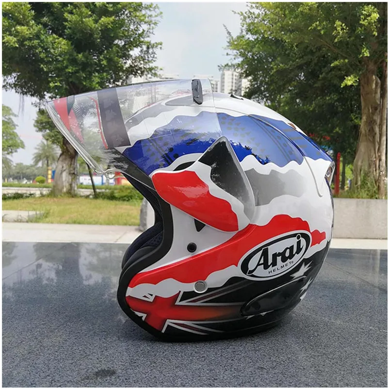 Топ горячий ARAI шлем мотоциклетный шлем полушлем открытый шлем мотокросс Размер: s m l xl XXL, Capacete