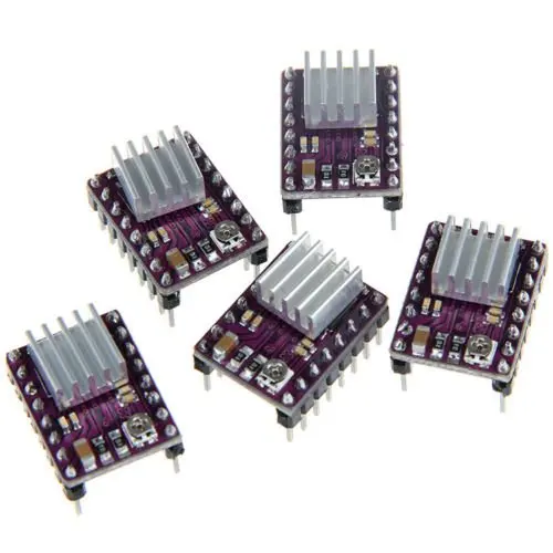 5 шт./лот 3D принтер Stepstick Drv8825 драйвер шагового двигателя Reprap 4 PCB плата + бесплатная