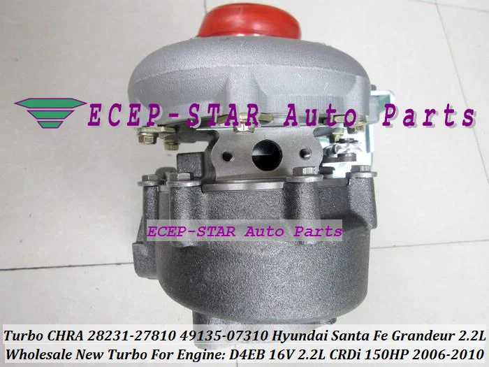 TF035 28231-27810 49135-07310 49135-07311 28231-27750 49135-07400 турбо для HYUNDAI Santa Fe greatd4eb 16V 2.2L CRDi | Автомобили