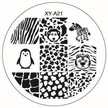 30 шт./лот модные дизайны для самостоятельного нанесения лака красоты ногтевого