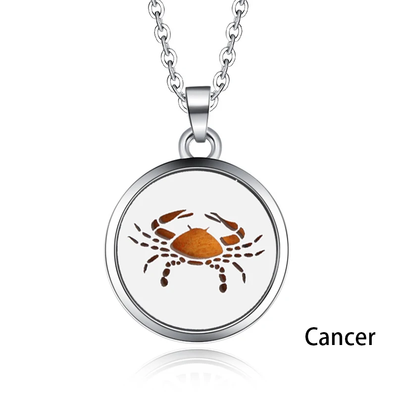 Открытые медальоны с ароматическим диффузором ожерелье подвеской из