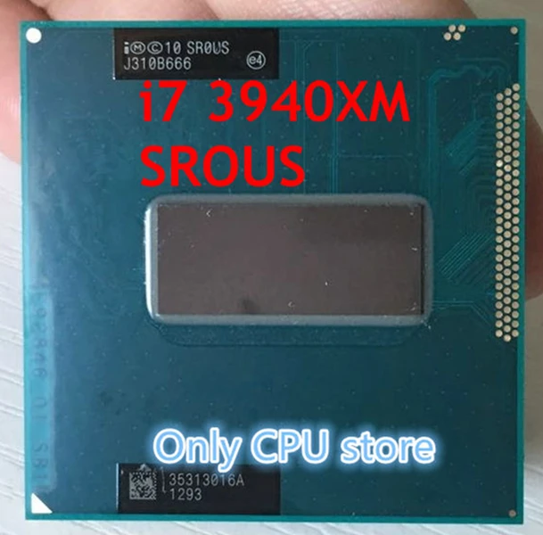 Процессор INTEL CPUI7-3940XM SR0US I7 3940XM SROUS 3,0G-3,9G/8 M