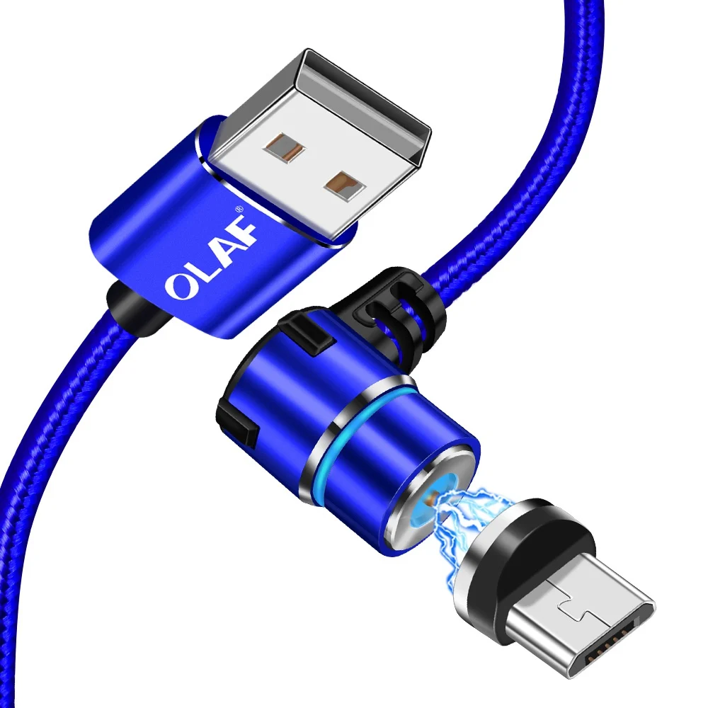 Магнитный зарядный кабель OLAF l-типа Micro usb type C провод для быстрой зарядки кабель USB C Microusb для iPhone huawei samsung xiaomi