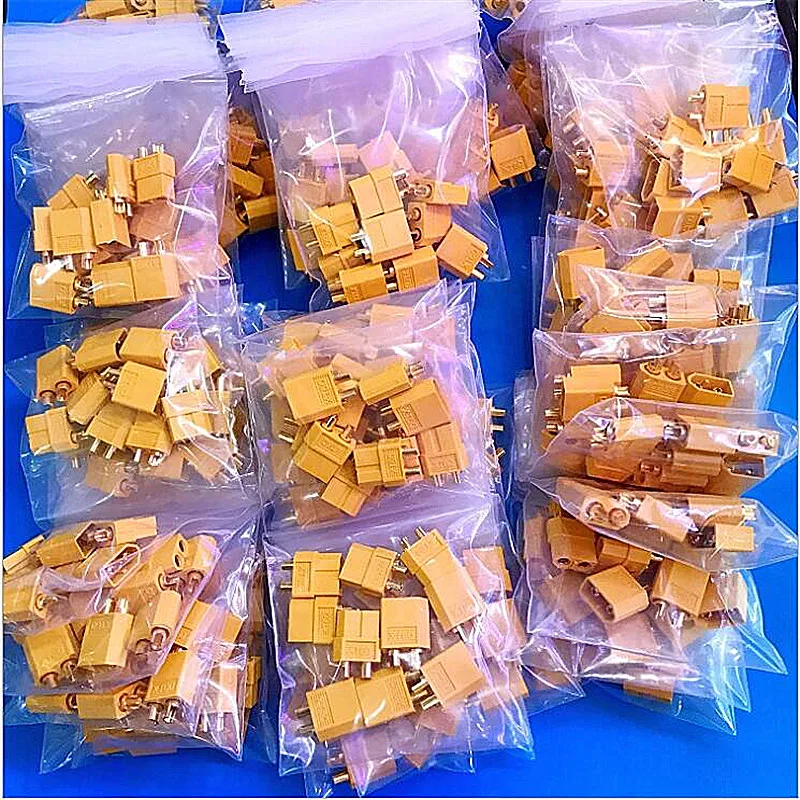 

10pcs XT60 XT-60 Male Female Bullet Connectors Plugs For RC Lipo Battery (5 pair) Wholesale