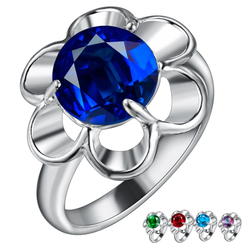 Новое поступление 2016 бриллиантовое элегантное женское кольцо с выложенным