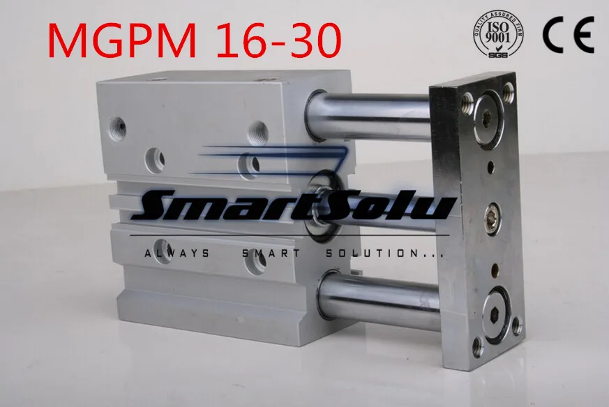 Фото Free Shipping MGPM 16-30 double acting pneumatic cylinders compact guide slide bearing smc type three rod air cylinder Обустройство Free Shipping MGPM 16-30 double acting pneumatic cylinders compact guide slide bearing smc type three rod air cylinder Обустройство