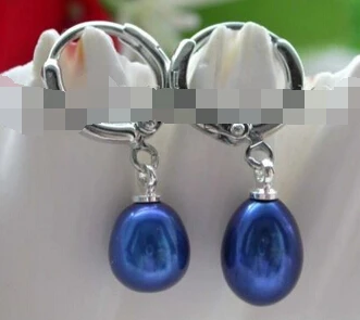 Серьги с натуральным синим жемчугом 13376|earrings natural|natural earringsearrings earring |