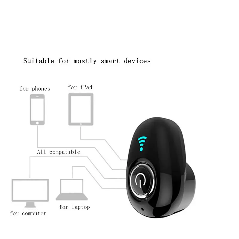 Беспроводная мини-гарнитура S650 Bluetooth наушники подойдет как для повседневной