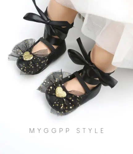 Newborn Baby Girl Sequins Glitter Crib Shoes Soft Sole Party Prewalker casual Pop Bow | Детская одежда и обувь
