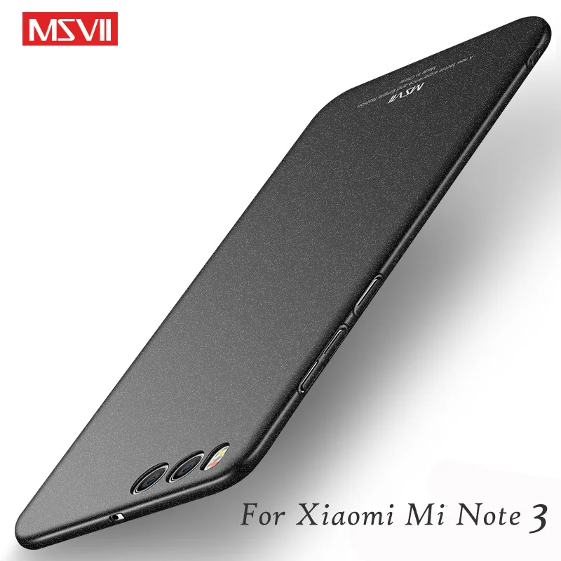 Чехол Msvii для Xiaomi Mi note 3 чехол xiaomi жесткая задняя крышка из поликарбоната mi чехлы
