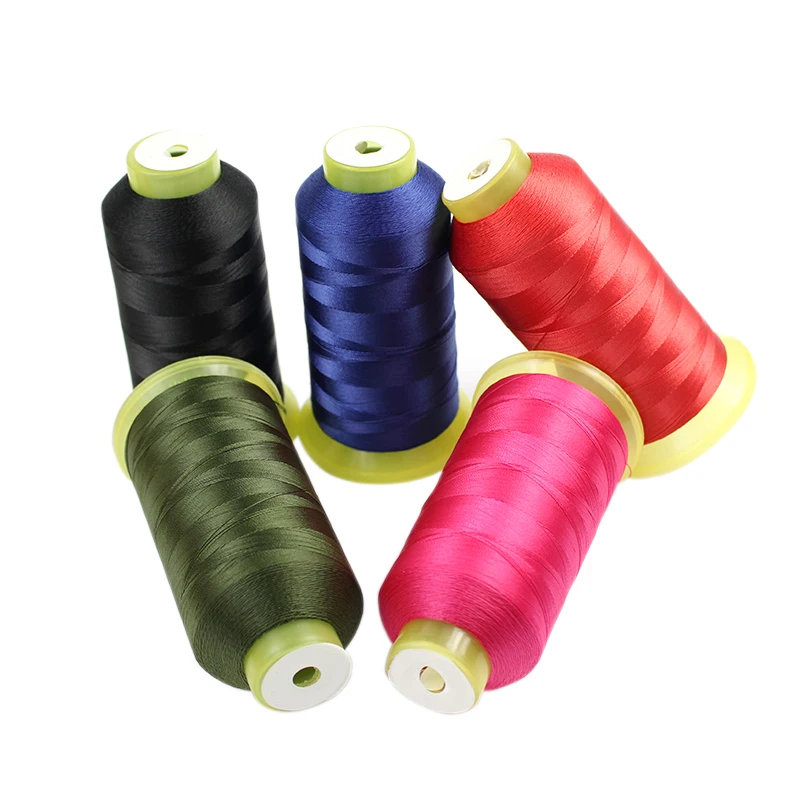 High Strength 150D 3# 1500 yards Leather Denim Jeans Polyester sewing thread line hilos de coser machine embroidery Z4633 | Дом и сад