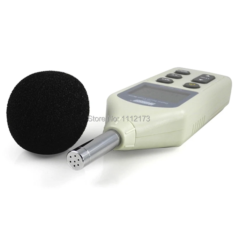 WS1361 30 130dB LCD цифровой измеритель уровня звука шума децибел мониторинг Регистратор