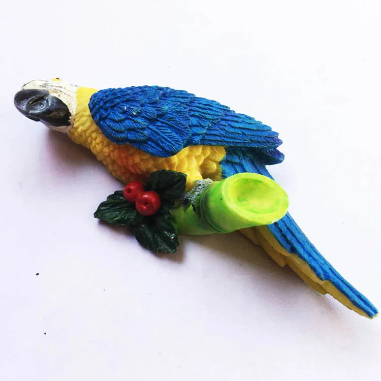 Креативный стикер для холодильника Macaw бразильский пейзаж магниты на