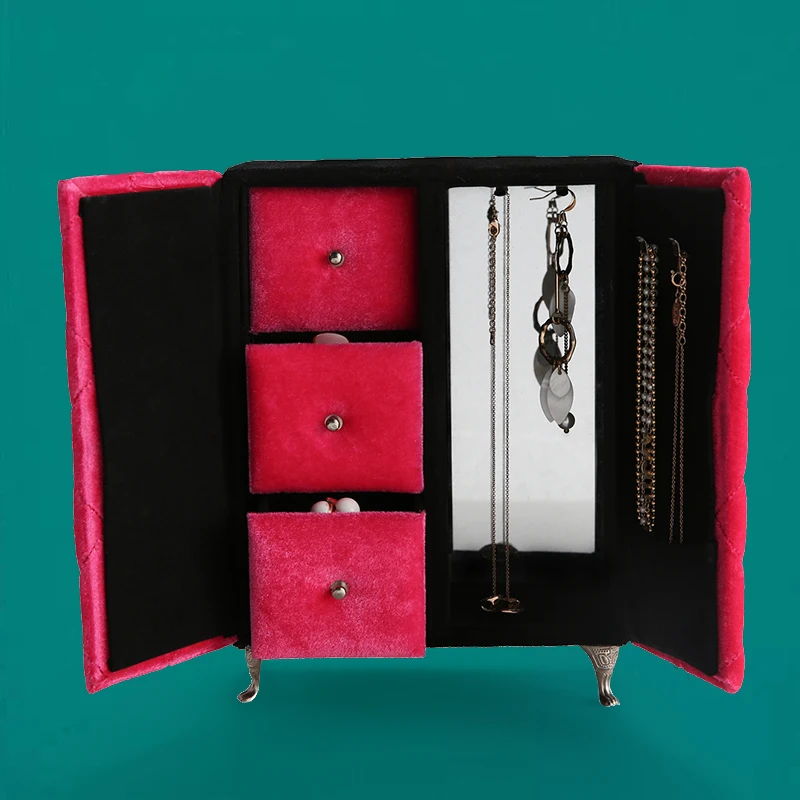 Новое поступление витрина для сережек и ожерелья в форме шкафа креативная