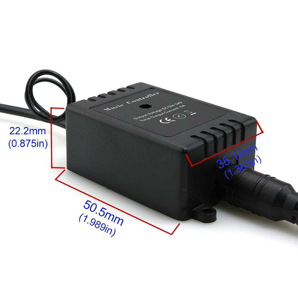 DC 12 В 2 Вт светодиодный источник света RGB мини осветитель излучатель 3 мм * 5 м