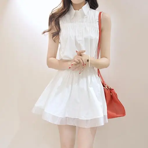 2017 Горячая распродажа Новое модное женское платье Летнее шифоновое милое