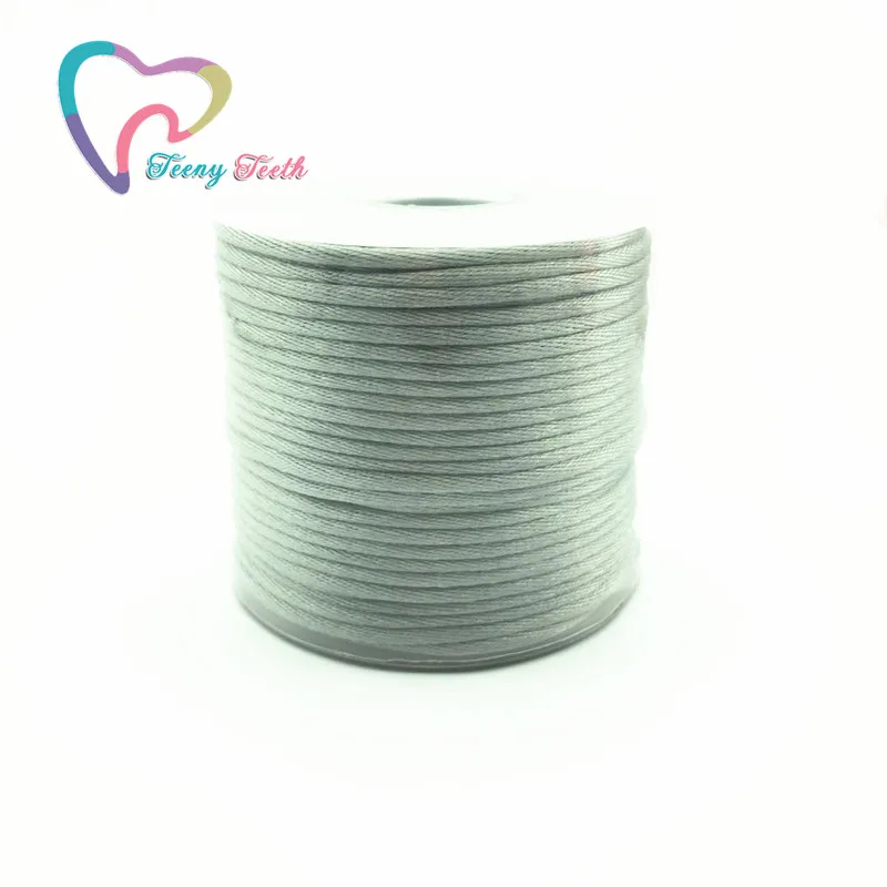 Teeny Teeth 30 Meters 2pcs Nylon Cord Perfect For Teething Or Sensory Necklaces Silicone Necklace Mom DIY | Украшения и